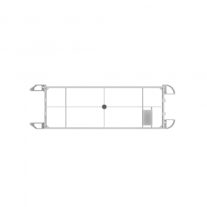 Sigenergy SigenStor Installations Kit für Bodenmontage höhenverstellbar